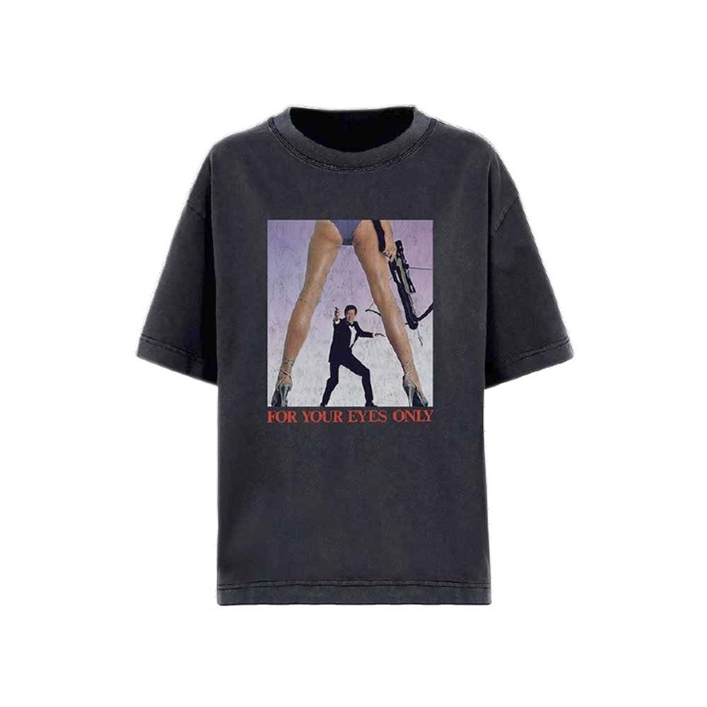 James Bond - For Your Eyes Only Tshirt Homme - Noir